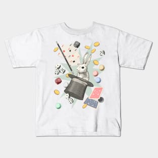 Rabbit Magic Show Kids T-Shirt